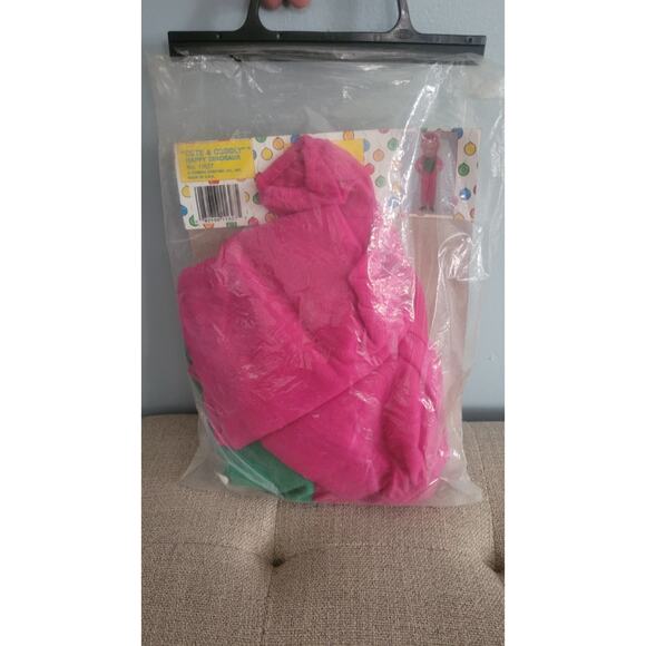 Vintage 80s Rubie’s “Cute & Cuddly” Happy Dinosaur Toddler Costume Made in... - Picture 4 of 9